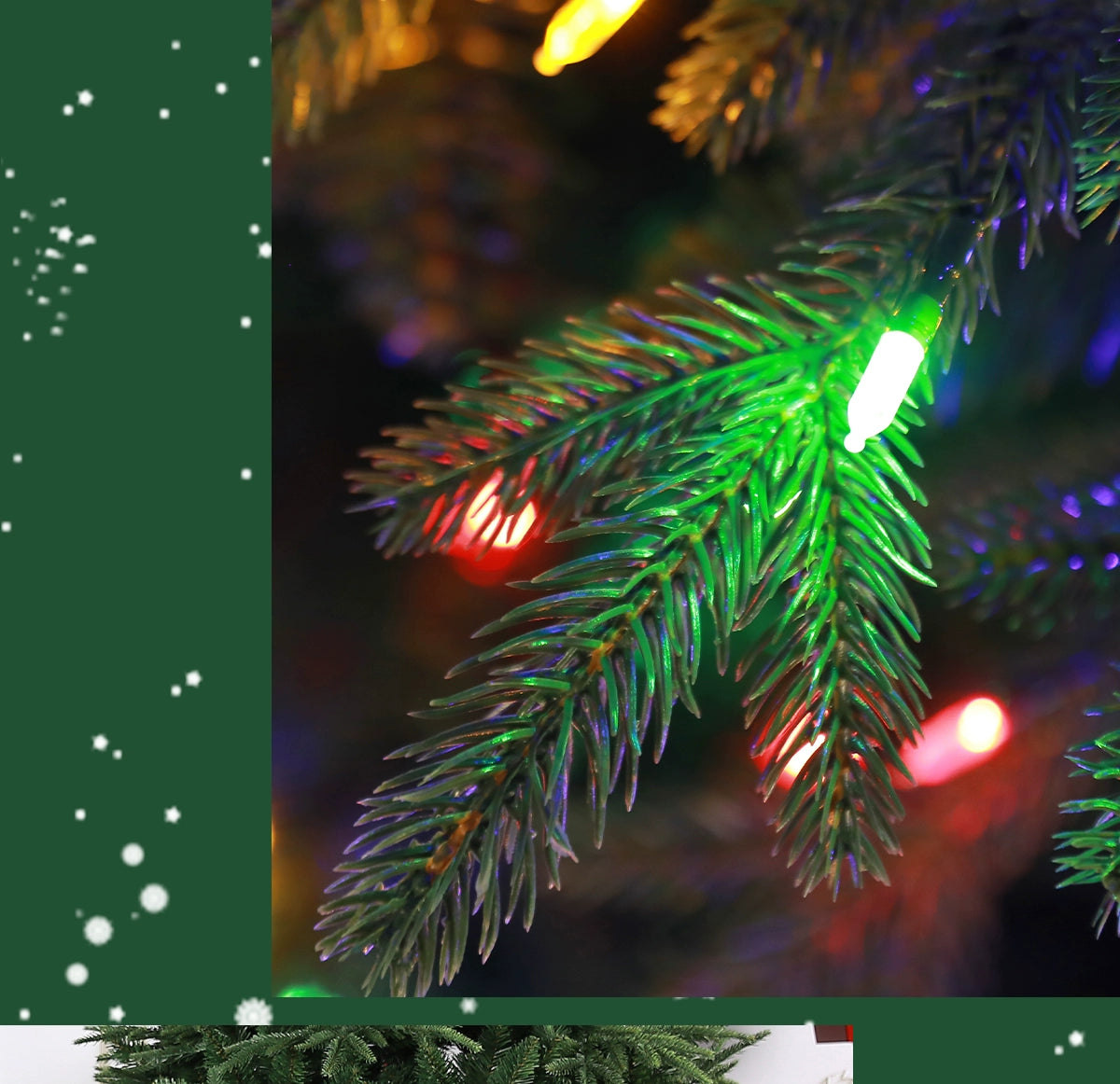 Christmas Decoration Christmas Tree PE Mixed Encryption Large Ornaments DIY For Home Scene Atmosphere Layout 2025