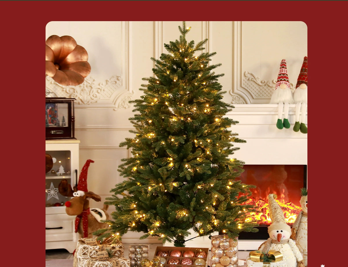 Christmas Decoration Christmas Tree PE Mixed Encryption Large Ornaments DIY For Home Scene Atmosphere Layout 2025