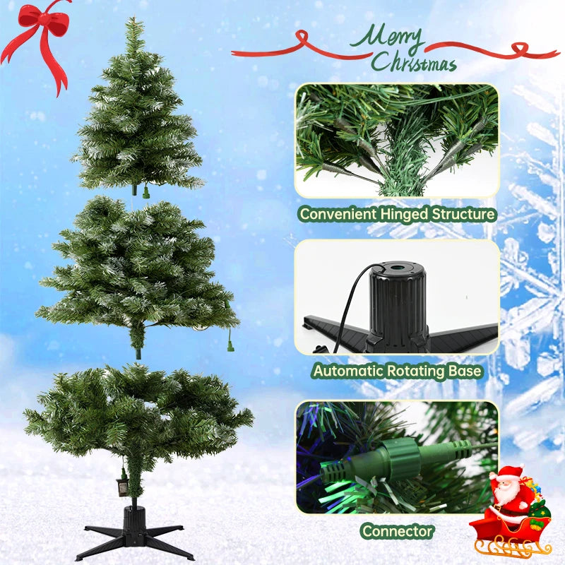 Smart Rotating Christmas Tree High quality Artificial Tree for Christmas Decoration