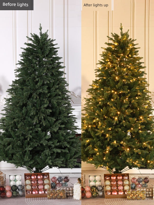 Christmas Decoration Christmas Tree PE Mixed Encryption Large Ornaments DIY For Home Scene Atmosphere Layout 2025