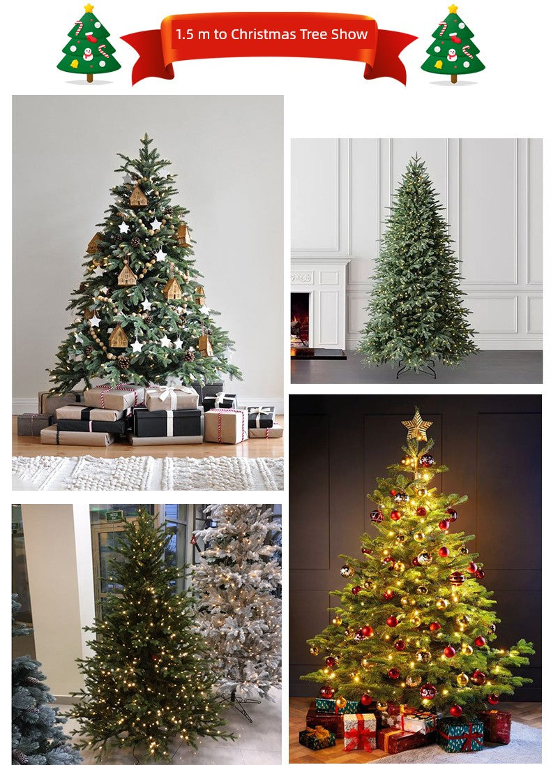 2025 New Arrival Classy Christmas Tree Encryption Large For Home Christmas Fancy Family Furnishings Ornaments Package
