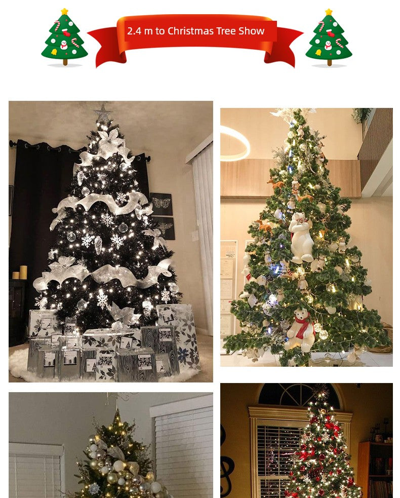 2025 New Arrival Classy Christmas Tree Encryption Large For Home Christmas Fancy Family Furnishings Ornaments Package