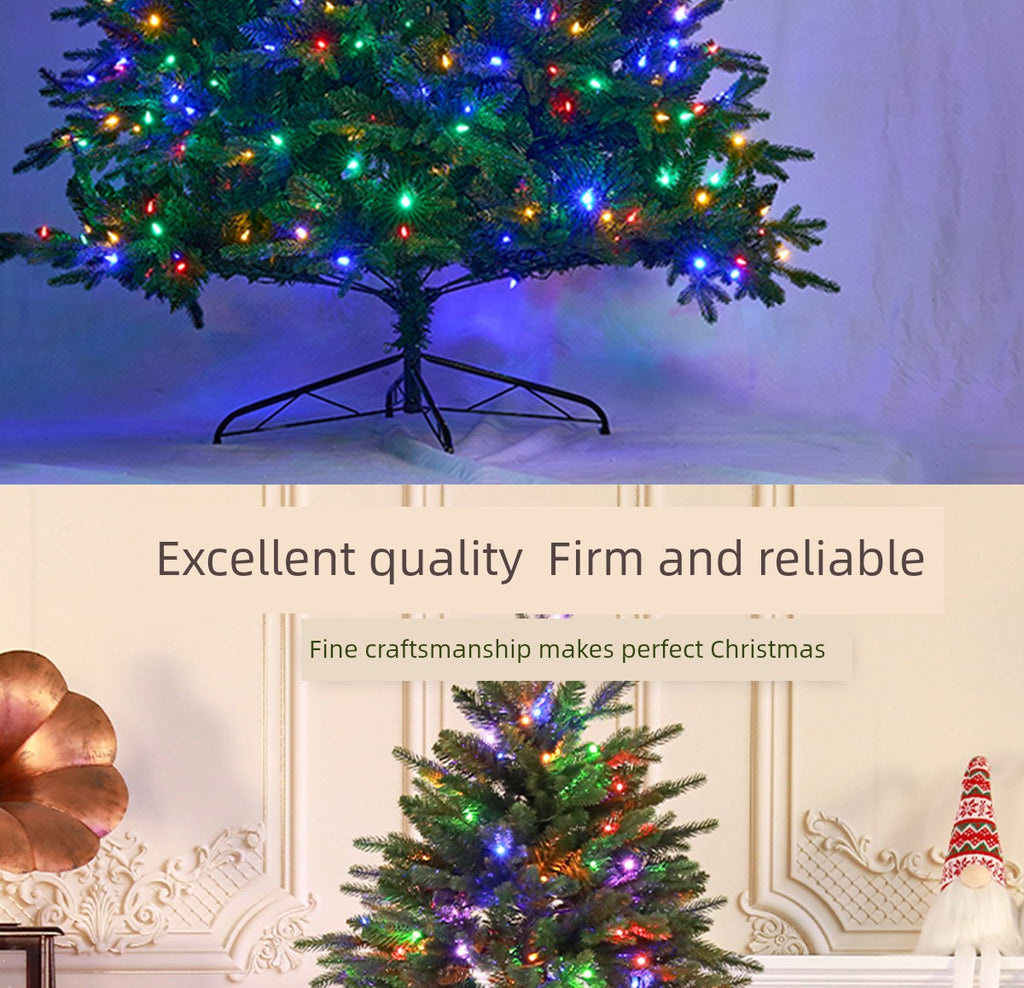 Christmas Decoration Christmas Tree PE Mixed Encryption Large Ornaments DIY For Home Scene Atmosphere Layout 2025