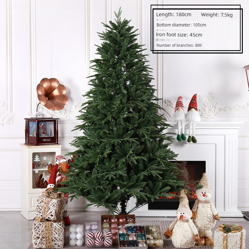 Christmas Decoration Christmas Tree PE Mixed Encryption Large Ornaments DIY For Home Scene Atmosphere Layout 2025