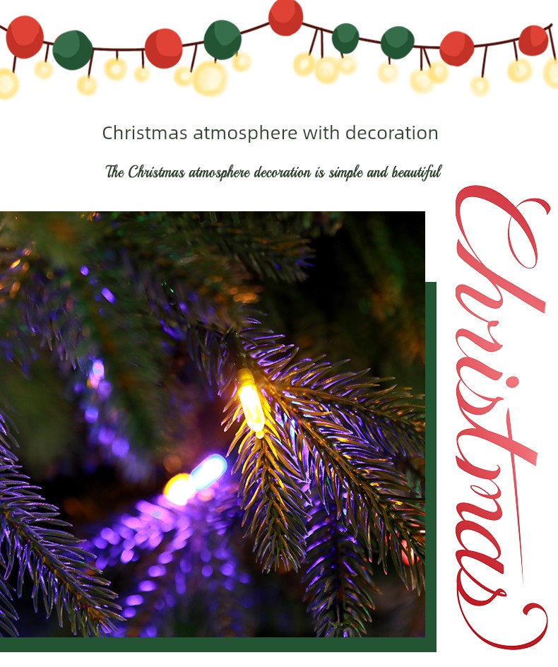 2025 New Arrival Classy Christmas Tree Encryption Large For Home Christmas Fancy Family Furnishings Ornaments Package