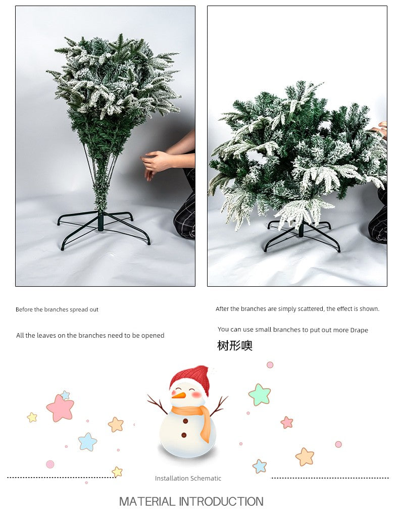 2025 New Arrival Classy Christmas Tree Encryption Large For Home Christmas Fancy Family Furnishings Ornaments Package