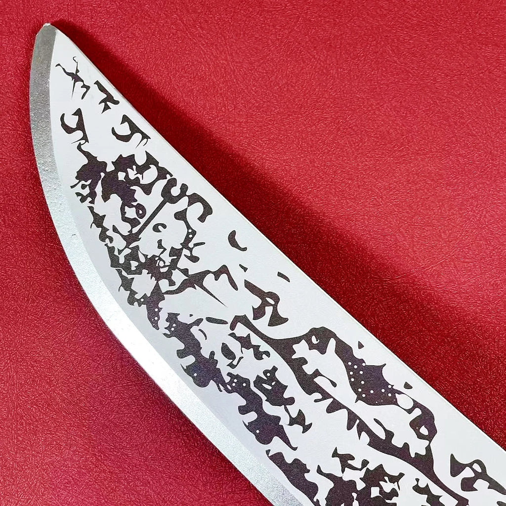 50inch Fushiguro Toji Katana Large Damascus Sword Anime Jujutsu Kaisen Cosplay Prop Real Size Japanese Katana Samurai Sabre Toy