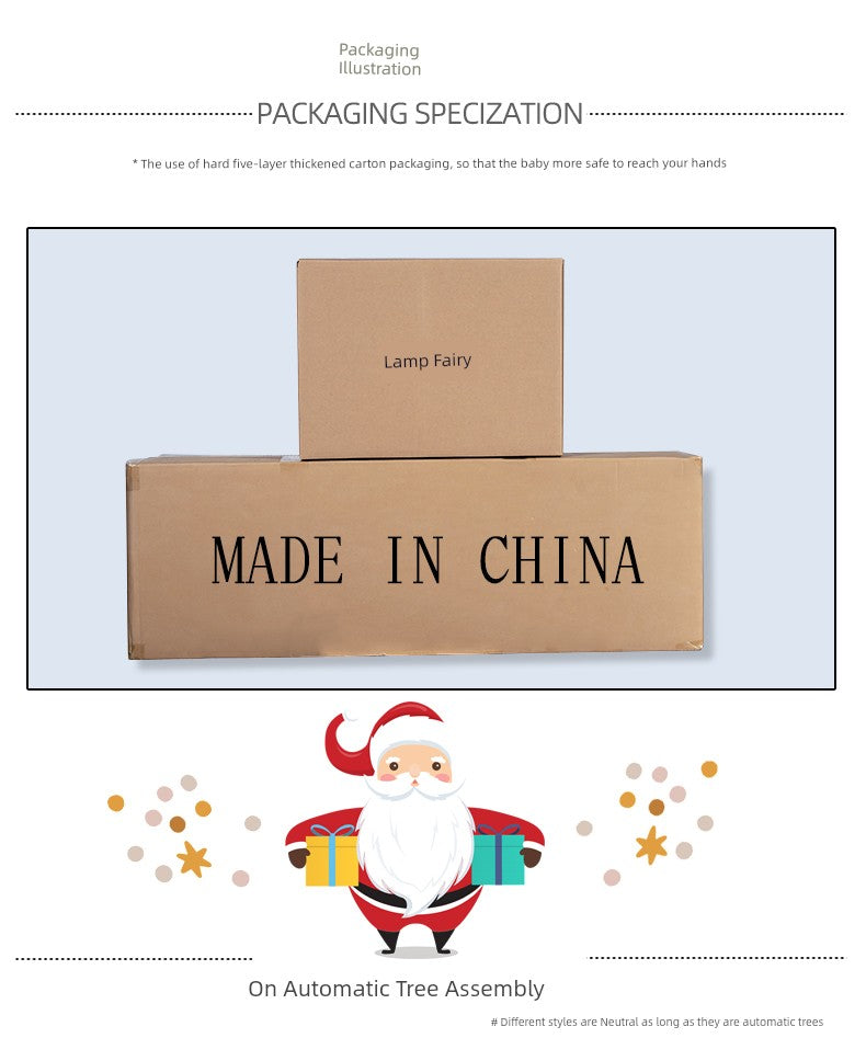 2025 New Arrival Classy Christmas Tree Encryption Large For Home Christmas Fancy Family Furnishings Ornaments Package