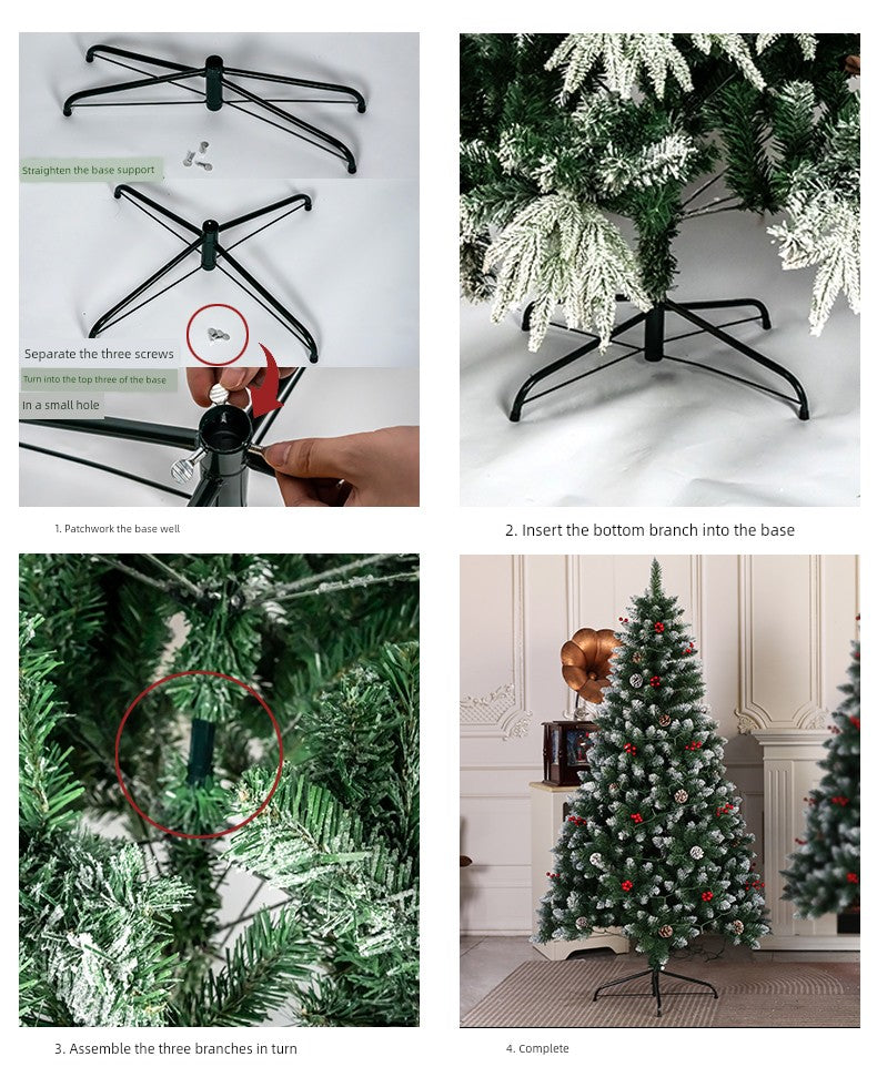 2025 New Arrival Classy Christmas Tree Encryption Large For Home Christmas Fancy Family Furnishings Ornaments Package